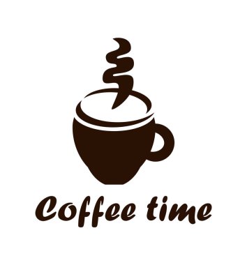 Logo için bir fincan kahve simgesi