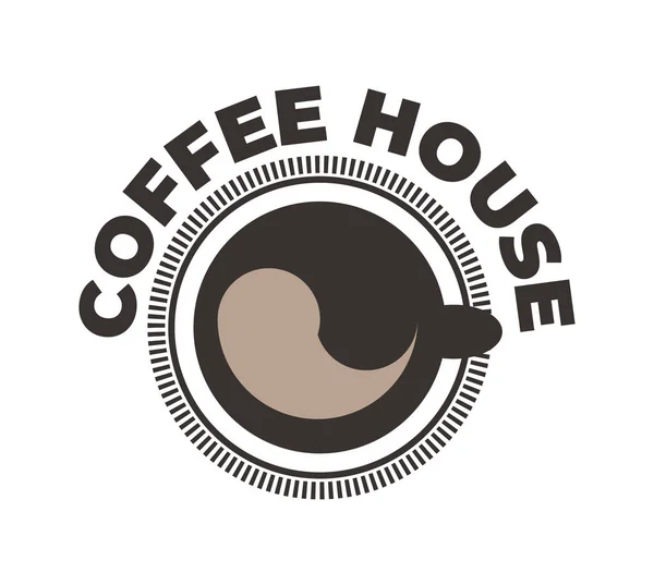 Tazza di icona del caffè per il logo — Vettoriale Stock