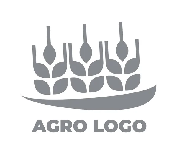 Logotipo Agro — Vetor de Stock
