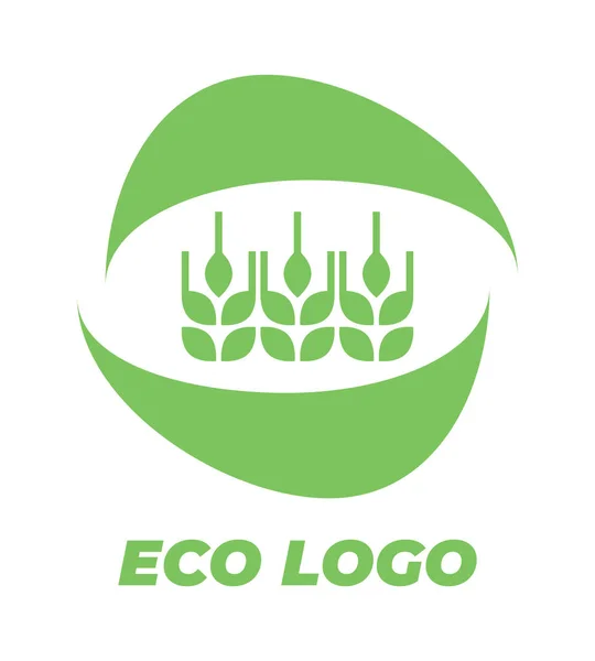 Szablon logo dla firmy Eko. — Wektor stockowy