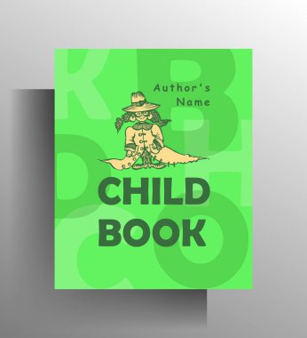 Küçük kız çocuk kitabı.