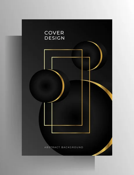 Titelvorlage Für Buch Broschüre Magazin Katalog Poster Elegantes Schlichtes Design — Stockvektor