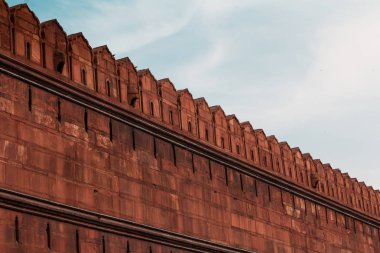 Hindistan turizm geçmişi - Kırmızı Kale (Lal Qila) Delhi - Dünya Mirası Bölgesi. Delhi, Hindistan