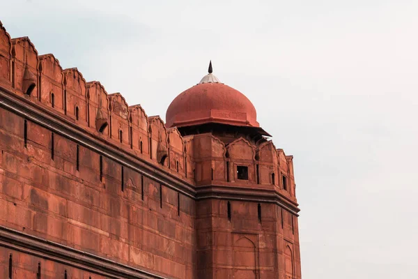 India viajes turismo fondo - Fuerte Rojo (Lal Qila) Delhi - Patrimonio de la Humanidad. Delhi, India —  Fotos de Stock