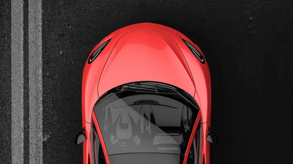 Mașină Lux Rapidă Ilustrație — Fotografie, imagine de stoc