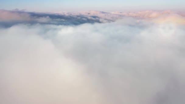 Lindo skyline natureza tiro. Grande B rolo de vídeo ou fundo com espaço de cópia — Vídeo de Stock