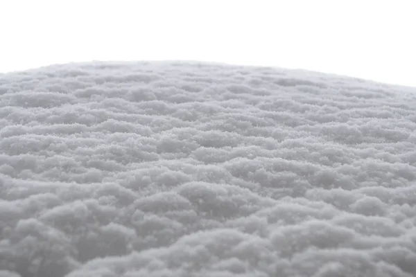 Makro Textura Sněhové Závěje — Stock fotografie