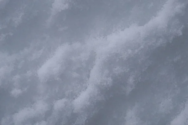 Textura Macro Dos Desvios Neve — Fotografia de Stock