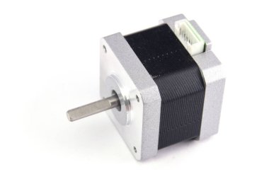 step motor kesilmiş beyaz yolda