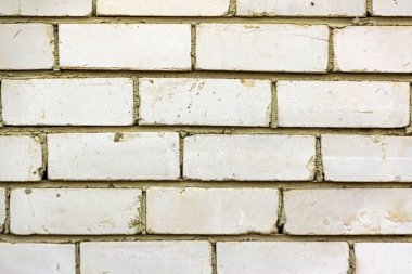 white brick wall texture. close up 