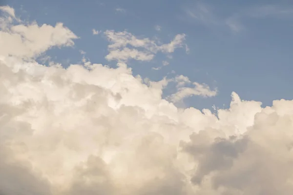 Nubes Cúmulos Blancos Cielo Azul — Foto de Stock