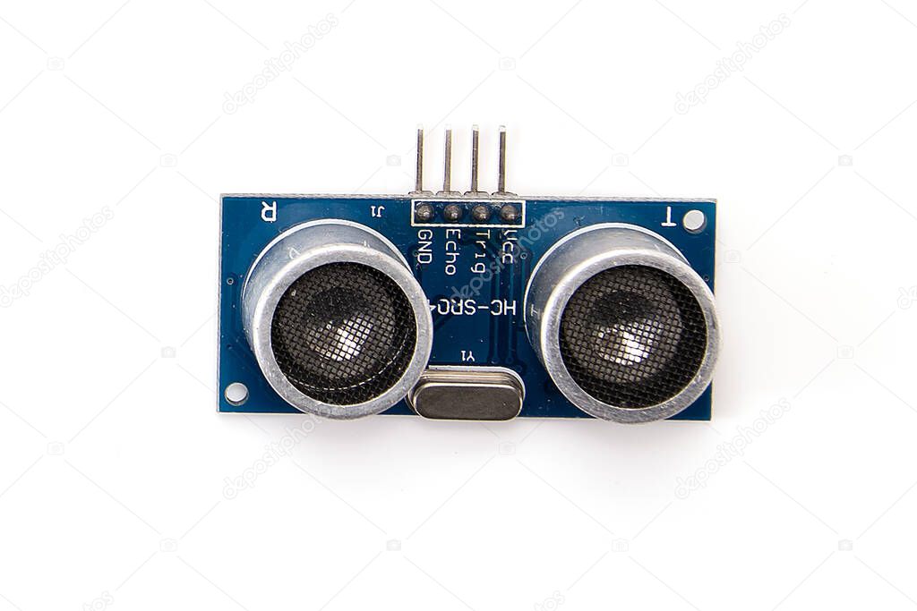 electronic module ultrasonic isolated