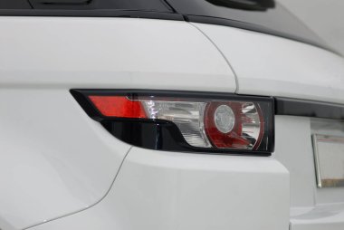 Yeni lüks araba ve arka lamba