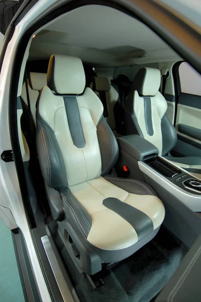 Leather Seats Car — Stock Photo, Image