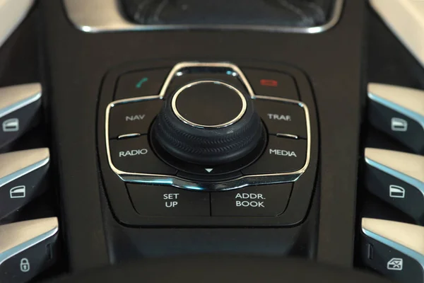 Modern Control Interface Interior Modern Car — Stock Photo, Image
