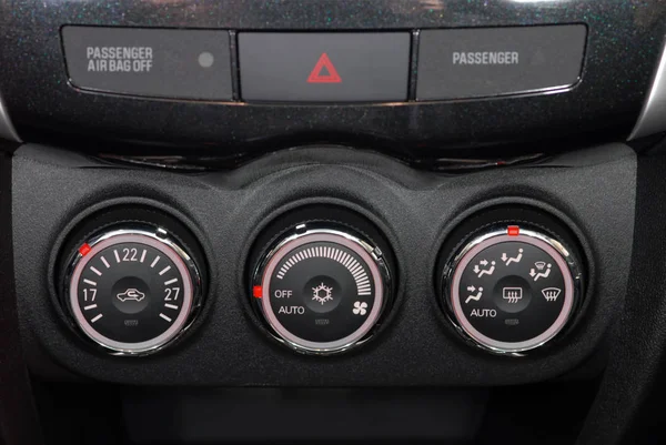 Auto Airconditioner Schakelaar — Stockfoto