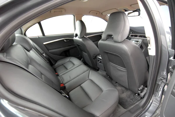 Black Rear Car Seat — Stock Photo, Image