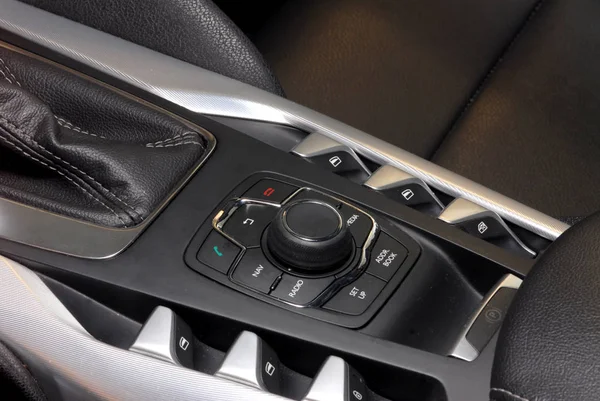 Moderne Control Interface Een Auto — Stockfoto