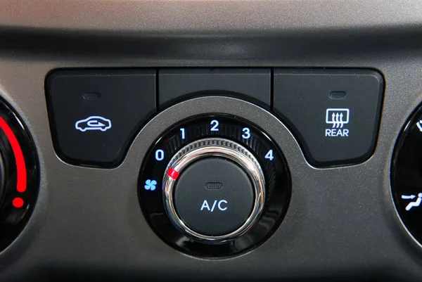 Automatic Car Air Conditioner — Stock Photo, Image