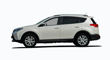 Beyaz bir arka plan üzerinde beyaz suv