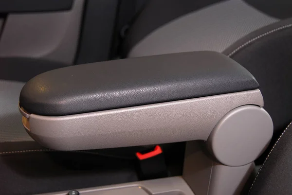 Armrest Luxury Passenger Car Front Seats — Stock Photo, Image