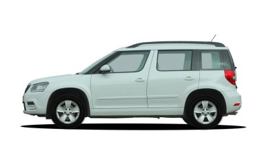 Beyaz bir arka plan üzerinde beyaz suv