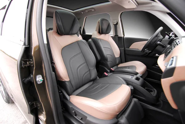 Front Seats Modern Car — Stock Photo, Image