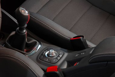 araba iç detay, kaydırma düğmesi