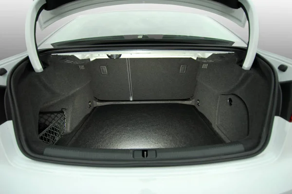 Középső Sedan Üres Trunk — Stock Fotó