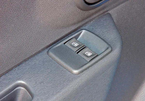 Електрична Кнопка Закриття Вікна Автомобіля — стокове фото