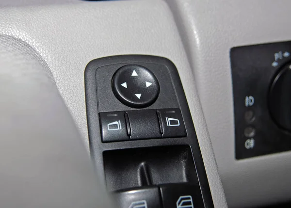 Side Mirror Switch Control — Stock Photo, Image
