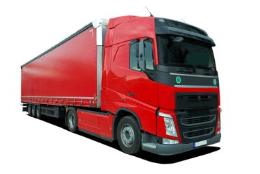 yarı römork kamyon