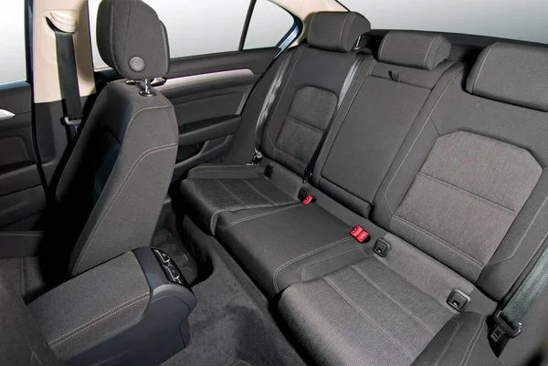 Rear Seat Passenger Car — Stock Photo, Image