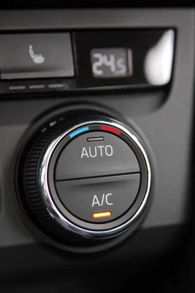 Manual Switches Air Conditioning Dashboard Car — Stock Photo © aselsa ...