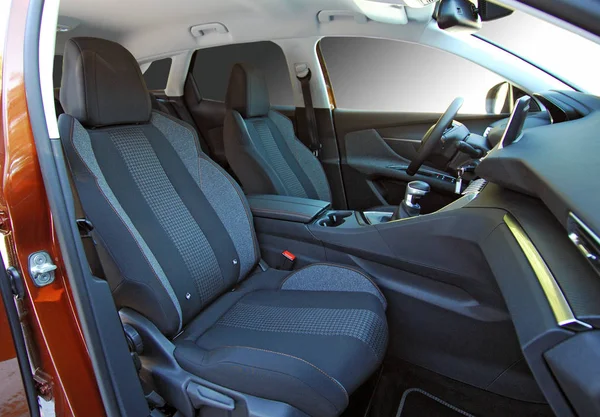 Front Seats Modern Passenger Car — Stock Photo, Image