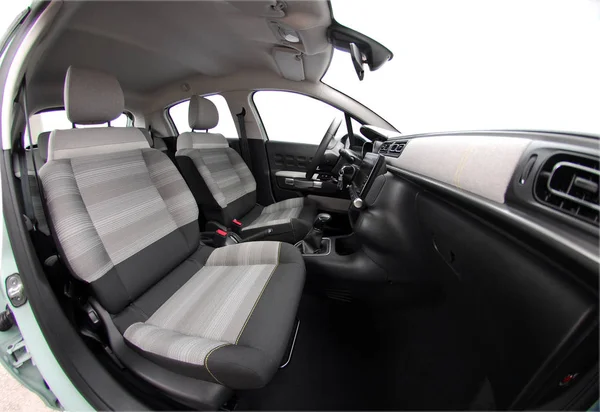 Передні Сидіння Сучасного Легкового Автомобіля — стокове фото