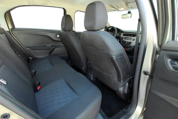 Rear Seat Passenger Car — Stock Photo, Image