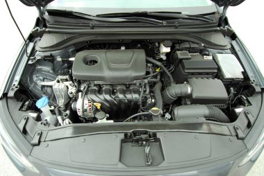 Bir yolcu vagonunda motor.