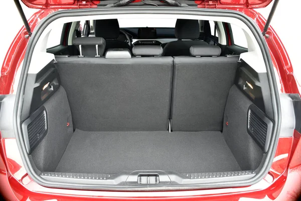 Car Trunk Trunk Car Empty Trunk Passenger Car — Stock Photo, Image