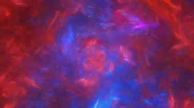 Soyut sorunsuz hareket arka plan. Renkli fırtınalı şekiller arka plan üzerinde hareketli disko ışıkları gibi titrek değiştirme. Döngü mümkün video.