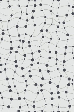 noktalardan oluşan dalgalı doğrusal çizgiler