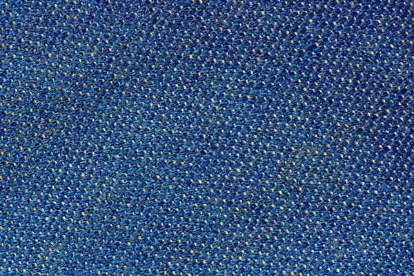 Blauwe Denim Katoen Textuur Achtergrond — Stockfoto
