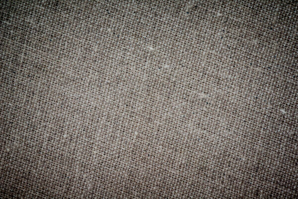 Gray sackcloth texture background.
