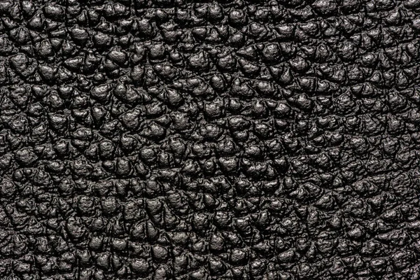 siyah deri doku arkaplanı.