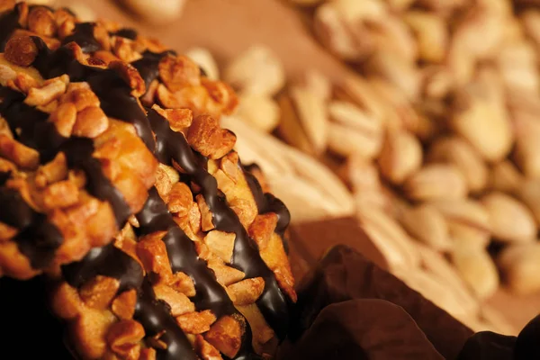 Kurabiye fındık rüyalar. Tatlılar ve antep fıstığı.