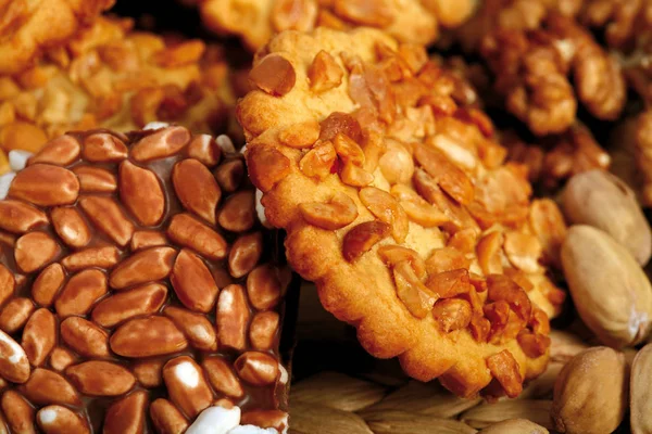 Kurabiye fındık rüyalar. Tatlılar ve antep fıstığı.