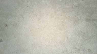 Beyaz çimento zemin, eski çimento zemin kirli.