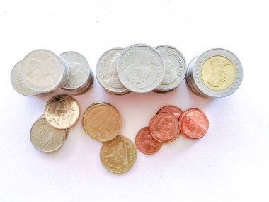 Tayland bugün kullanılan gümüş sikke.