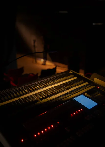 Nahaufnahme Der Hand Des Musikers Beim Spielen Einer Geige Orchester — Stockfoto