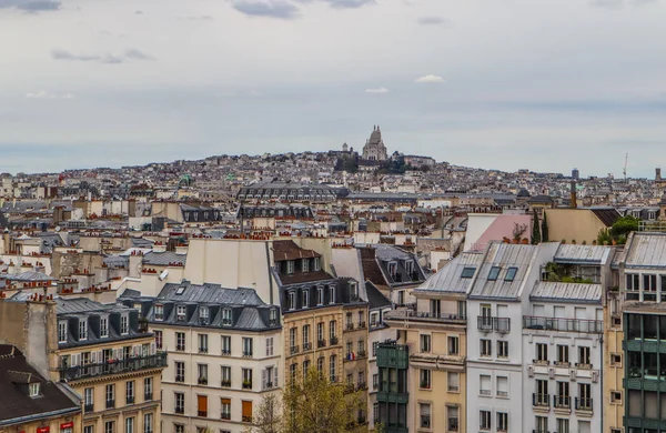 Vista aérea de la ciudad de París. En Francia. Abril 2019 —  Fotos de Stock